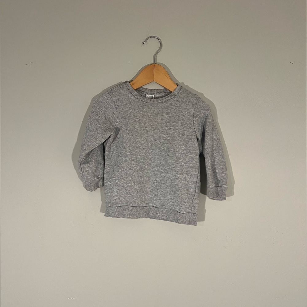 $9 ADD ON H&M Basic Gray Sweatshirt Zara Baby Gap Janie and Jack‎ Old Navy